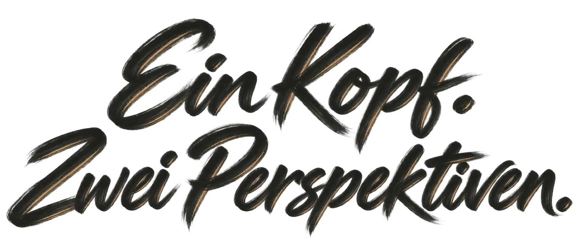 Ein Kopf. Zwei Perspektiven.